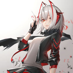 This is a pixiv picture whose title is W.