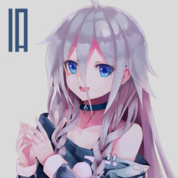 This is a pixiv picture whose title is IA.