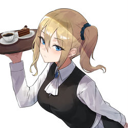This is a pixiv picture whose title is メイド早坂.