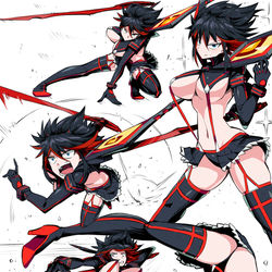 This is a pixiv picture whose title is 纏流子.