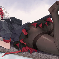 This is a pixiv picture whose title is W.