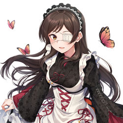 This is a pixiv picture whose title is メイド志保～～～～～.