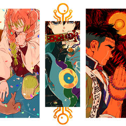 This is a pixiv picture whose title is モノノ鬼.