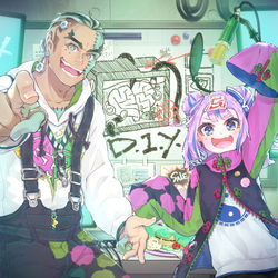 This is a pixiv picture whose title is D.I.Y..