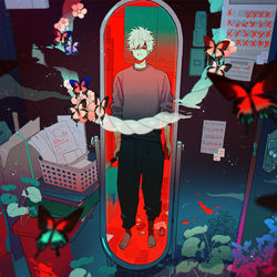This is a pixiv picture whose title is 午前3時の誘惑.