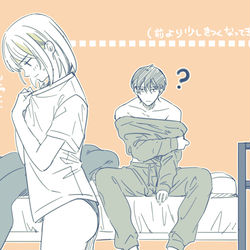 This is a pixiv picture whose title is TL「ルール違反～」＆その他落書きログ⑦.