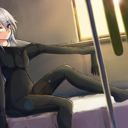This is a pixiv picture whose title is 自宅Play~Retake.