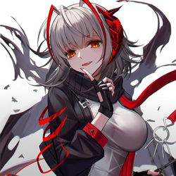 This is a pixiv picture whose title is W.