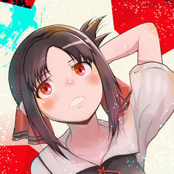 This is a pixiv picture whose title is 四宮かぐや.