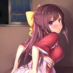 This is a pixiv picture whose title is 神風.