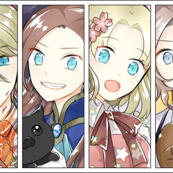 This is a pixiv picture whose title is 乙女ゲームの破滅フラグ　らくがき⑰.