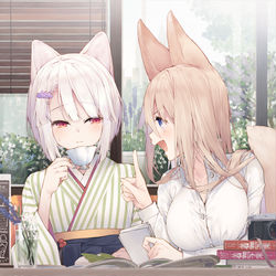 This is a pixiv picture whose title is さつききつね.