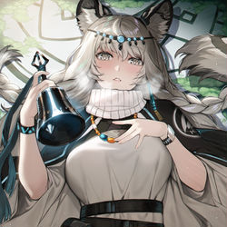 This is a pixiv picture whose title is 「不浄は清めなければ…」.