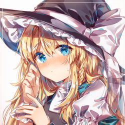 This is a pixiv picture whose title is 魔理沙.