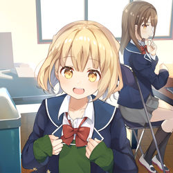 This is a pixiv picture whose title is かのかの２巻.