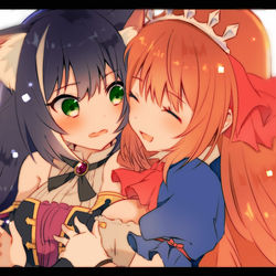 This is a pixiv picture whose title is ペコキャル★★★.
