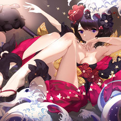 This is a pixiv picture whose title is 葛饰北斋.