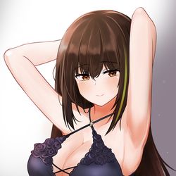 This is a pixiv picture whose title is M4A1.