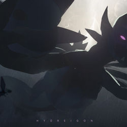 This is a pixiv picture whose title is 覆う影.