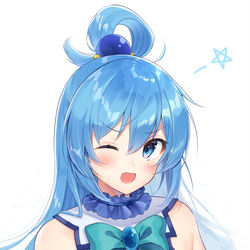 This is a pixiv picture whose title is アクア様&手乗りタイガーrkgk.