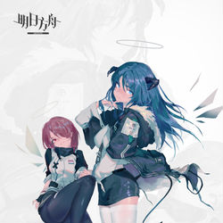This is a pixiv picture whose title is 明日方舟一周年-2.