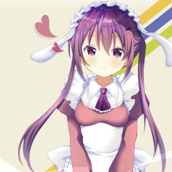 This is a pixiv picture whose title is メイド服リゼさん.