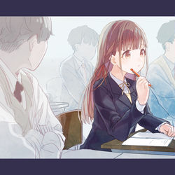 This is a pixiv picture whose title is なぁ、園田ってさ.