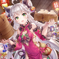 This is a pixiv picture whose title is 肉まんの多い中華料理店.