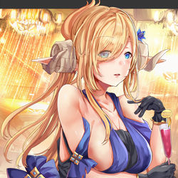 This is a pixiv picture whose title is ドレスなバーゼムさん.