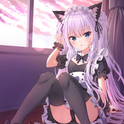 This is a pixiv picture whose title is Ruru メイドの日2.