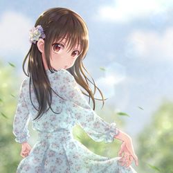 This is a pixiv picture whose title is 初夏.