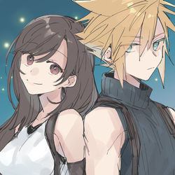 This is a pixiv picture whose title is FF7ログ①.