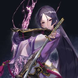 This is a pixiv picture whose title is 母.