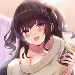 This is a pixiv picture whose title is 「今晩は帰さないぞ～♡」.