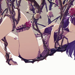 This is a pixiv picture whose title is 眠り姫摩美々.