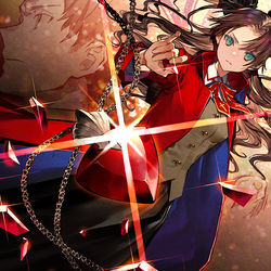This is a pixiv picture whose title is UBW.