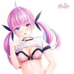 This is a pixiv picture whose title is 体操服のあくあ.