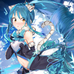 This is a pixiv picture whose title is ピュアリー★シオリちゃん.