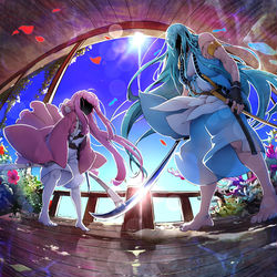 This is a pixiv picture whose title is 琉球宝刀まとめ.