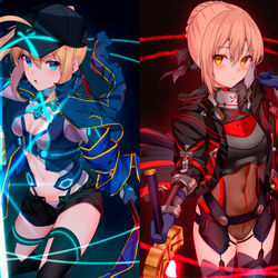 This is a pixiv picture whose title is 謎のヒロインｘ／オルタ.