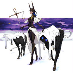 This is a pixiv picture whose title is アヌビス(仮).