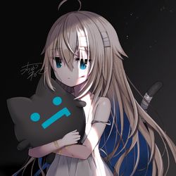 This is a pixiv picture whose title is 「私を見て。」.