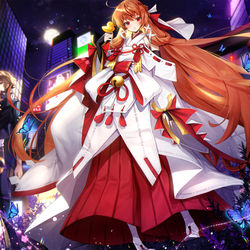 This is a pixiv picture whose title is 上杉絵梨衣.