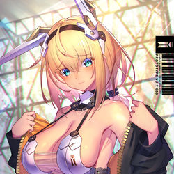 This is a pixiv picture whose title is めかうさ.
