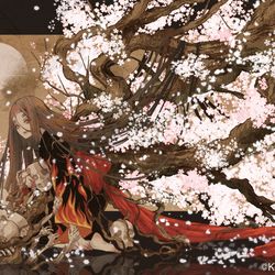 This is a pixiv picture whose title is 【令和百鬼図絵】 怪と幽vol.004寄稿.