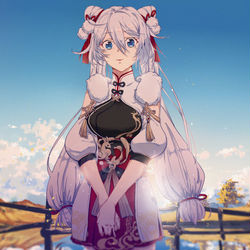 This is a pixiv picture whose title is 琪亚娜.
