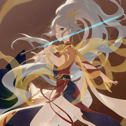 This is a pixiv picture whose title is 凤冠霞帔.