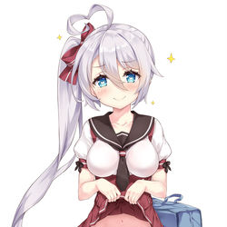 This is a pixiv picture whose title is インディーちゃんがプリントされた下着を自慢したいポートランド.