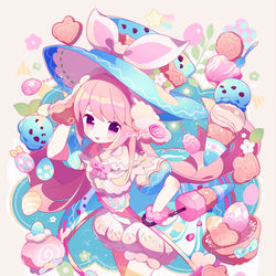 This is a pixiv picture whose title is ひんやりパステル.