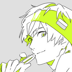 This is a pixiv picture whose title is 視点.